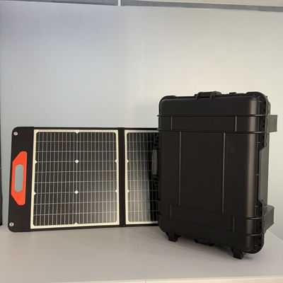 Fuente de alimentación eléctrica móvil portátil para exteriores Generador solar de 3000 W con salida de CA 110V/220V