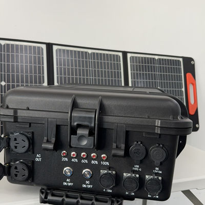 Estación de energía solar recargable portátil de 4kw con personalización y batería LiFePO4