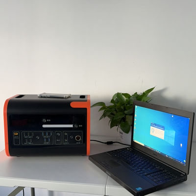 Estación de energía portátil plegable de 2000W Fuente de energía solar con carga inalámbrica de 15W