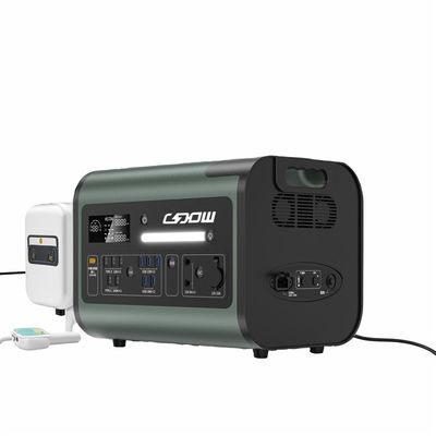 Estación eléctrica móvil recargable de alta potencia Negro con naranja Solicitud de personalización