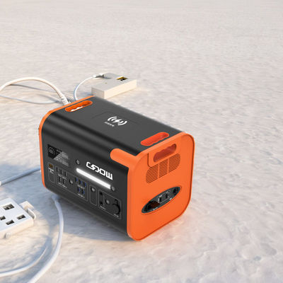 Generador de energía solar de carga rápida de dos vías de gran capacidad de 2000W para carga portátil