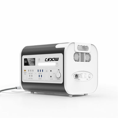 Generador de energía solar de carga rápida de dos vías de gran capacidad de 2000W para carga portátil