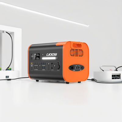 2048wh CE Un38.3 Certificación 2000W Batería de litio Fuente de alimentación móvil para exteriores