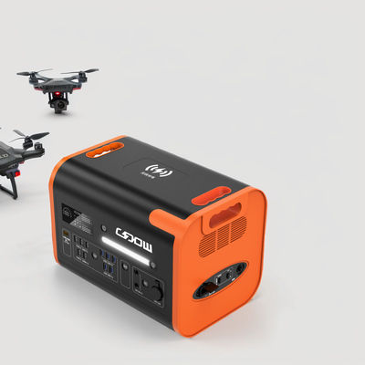 2048wh CE Un38.3 Certificación 2000W Batería de litio Fuente de alimentación móvil para exteriores