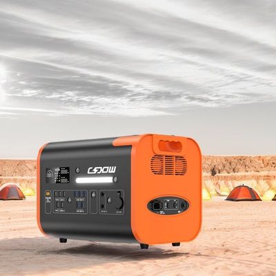 2048wh Estación de energía portátil BMS Protección 2200W Sistema de almacenamiento de baterías solares