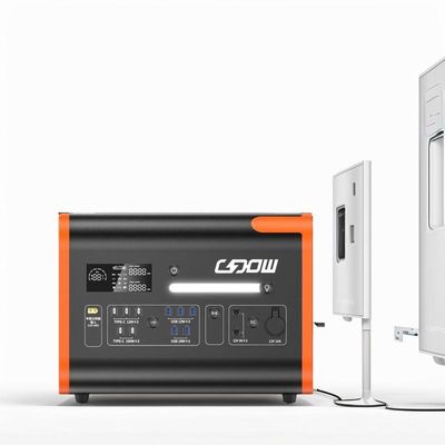 Generador portátil de 2200W alimentado por batería MSDS UN38.3 Estación eléctrica pequeña
