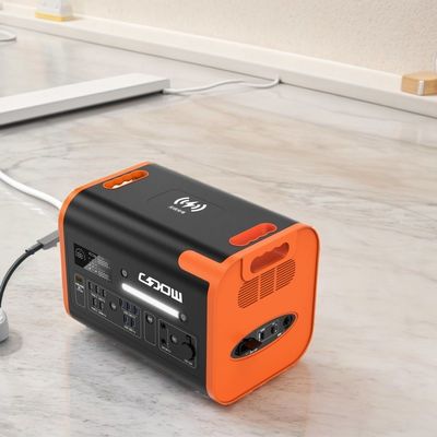 Generador portátil de 2200W alimentado por batería MSDS UN38.3 Estación eléctrica pequeña