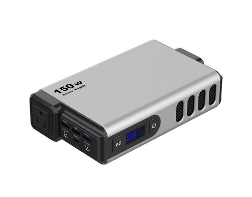 Estación de energía portátil de alta capacidad y carga rápida 32000mAh 150W para exteriores