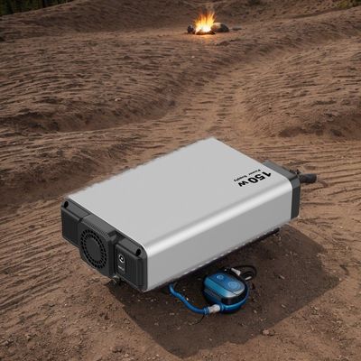 Inicio Emergencias Generador solar compacto de 150W Estación eléctrica de litio portátil