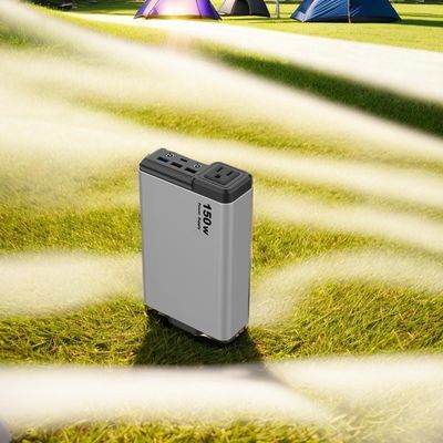 Inicio Emergencias Generador solar compacto de 150W Estación eléctrica de litio portátil