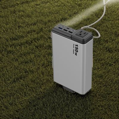 Inicio Emergencias Generador solar compacto de 150W Estación eléctrica de litio portátil