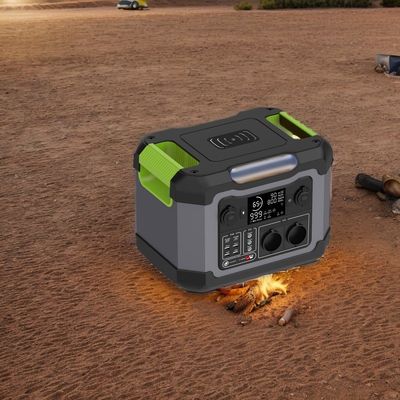 Generador solar inalámbrico para el exterior y el hogar 1200W AC de salida 230V Estación de energía portátil