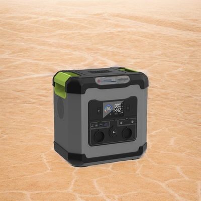 2000W 1680Wh LiFePO4 Batería Generador de almacenamiento de energía solar para SOS de emergencia al aire libre