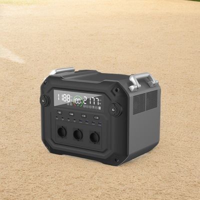 Generador solar de alta potencia de 2500W 2340wh 110V 120V con material de cáscara de perfil de aluminio ABS