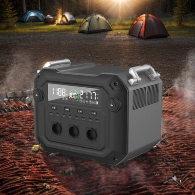 Un38.3/MSDS Autenticación 2500W 2340wh Central eléctrica portátil para el transporte terrestre y marítimo