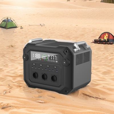Generador solar portátil de 2500W Su fuente de energía versátil para viajes y emergencias