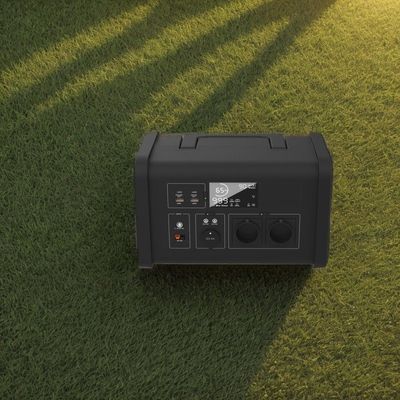 700W AC Salida Reserva de energía de emergencia Entrada solar Estación de almacenamiento de energía portátil