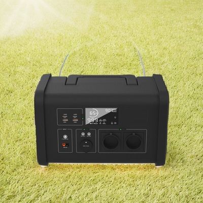 700W AC Salida Reserva de energía de emergencia Entrada solar Estación de almacenamiento de energía portátil