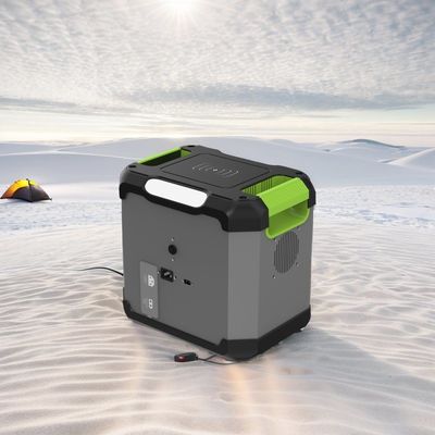 Cargador solar eléctrico móvil de 1500W para emergencia y solución de central eléctrica portátil