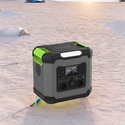 Cargador solar eléctrico móvil de 1500W para emergencia y solución de central eléctrica portátil
