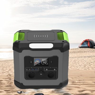 Cargador solar eléctrico móvil de 1500W para emergencia y solución de central eléctrica portátil