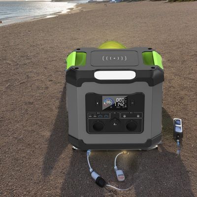 Cargador solar eléctrico móvil de 1500W para emergencia y solución de central eléctrica portátil