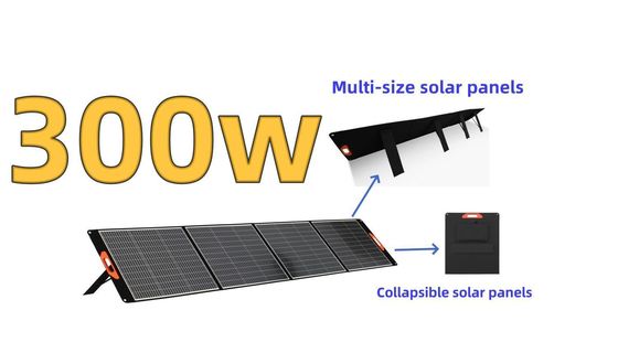 38.5V 7.8A Paneles solares de silicio monocristalino 300W para suministro de energía