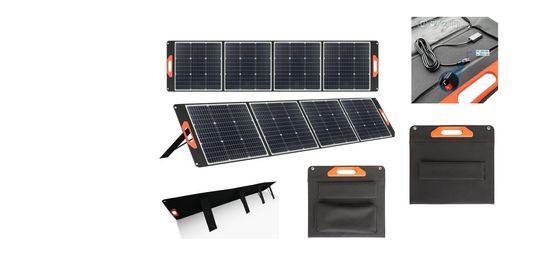 Paneles solares de cristal único de 400W Multi-dispositivo Compatible para el hogar / exterior y versátil