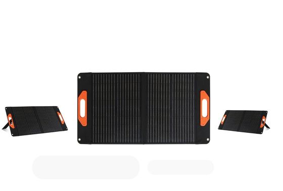 Suministro de energía Paneles solares plegables de silicio monocristalino para camping RV 60W 100W 200W