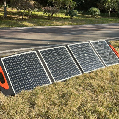 Panel solar plegable de cristal único de 200W para camper RV