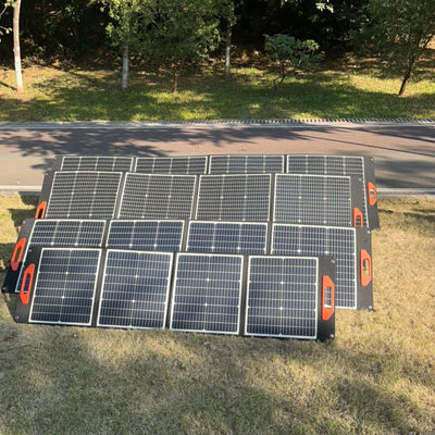 300W paneles solares plegables para camping células monocristalinas sistema de hogar pequeño