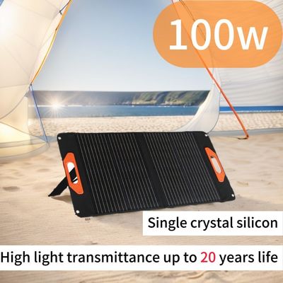 22.8% de conversión de paneles solares de silicio mono 100wp módulo monocristalino
