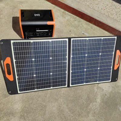 22.8% de conversión de paneles solares de silicio mono 100wp módulo monocristalino