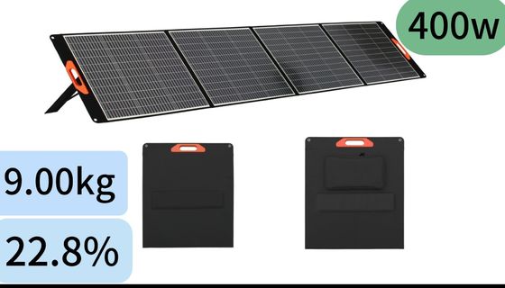 60W 100W 200W 400W Paneles solares de silicio monocristalino con certificación CE en negro