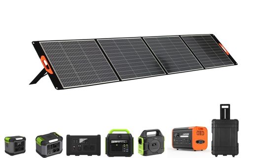 Modulo fotovoltaico de silicio monocristalino 100W 200W 300W Paneles solares del gobierno