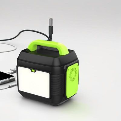 Estación eléctrica móvil de 220V 600W 300W 2200W para camping con paneles solares y luz LED