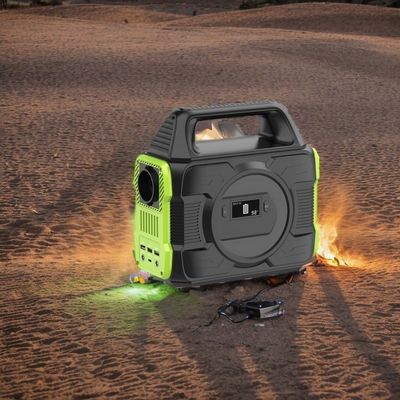 EU AC Socket 300W 500W Generador de energía de emergencia solar para vehículos recreativos