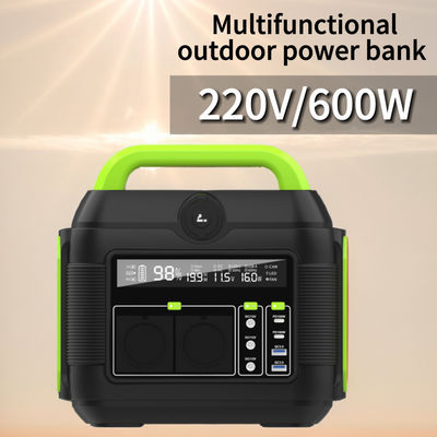 600W suministro de energía de emergencia de respaldo Banco de energía solar con MPPT y batería de litio ternario