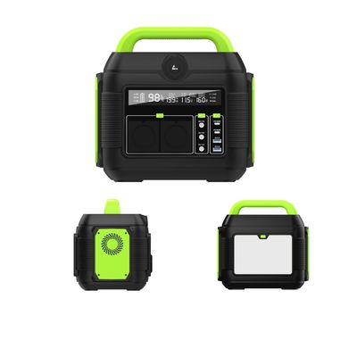 Planta de energía portátil 200W/300W/600W Batería de litio Generadores solares y fuente de energía