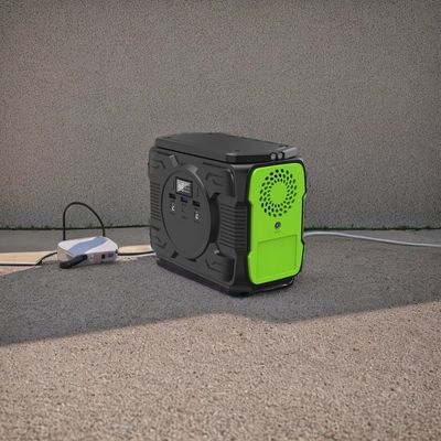 Generador de energía portátil de almacenamiento de energía de 220V 200W para estación de carga de drones RV de balcón