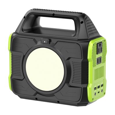 Banco de energía de carga solar de 300W 600W para uso exterior con MPPT y batería de litio