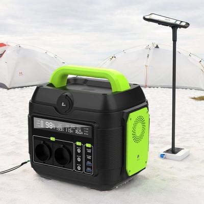 Estación de energía móvil de almacenamiento de energía solar 600W personalizable con opción de personalización