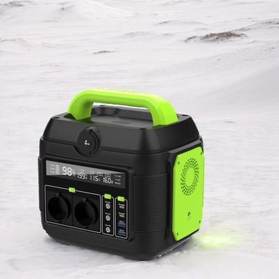 Estación eléctrica de almacenamiento de energía portátil para camping al aire libre 600W AC Personalización de salida