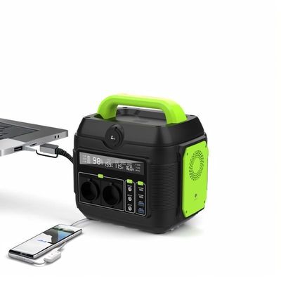 MPPT 600W AC110V AC220V Batería de litio Estación de energía solar portátil para caminatas en autocaravana