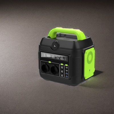 Estación de energía portátil de 600W con tecnología MPPT e inversor de onda senoidal pura