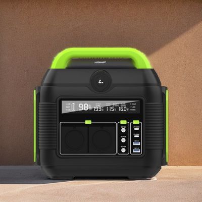 MPPT 110V/220V 600W Batería de litio Estación de energía solar portátil al aire libre para camping