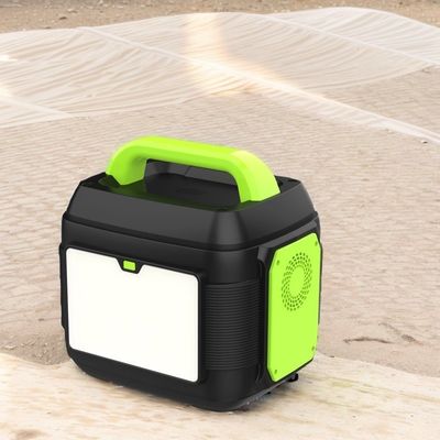 Generador de emergencia portátil de alta potencia reciclable de 600 W para carga al aire libre y en el hogar