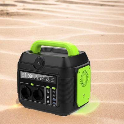 Personalización Estación eléctrica de almacenamiento de energía solar portátil de 600W con pantalla LCD