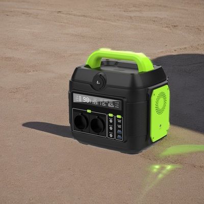 Personalización Estación eléctrica de almacenamiento de energía solar portátil de 600W con pantalla LCD