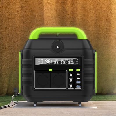 Personalización Estación eléctrica de almacenamiento de energía solar portátil de 600W con pantalla LCD